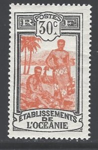 French Polynesia Sc # 37 mint hinged (RRS)