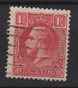 Jamaica 1929 - Scott 103 used - 1 p,  King George V