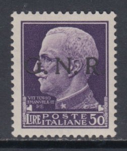 ITALY RSI (Social R) Sas. 489 cv 3250$ - Signed Raybaudi  SUPER CENTERED  MNH**