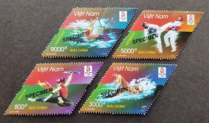 Vietnam Summer Olympic Games 2008 (stamp) MNH *Specimen *odd *unusual *see scan