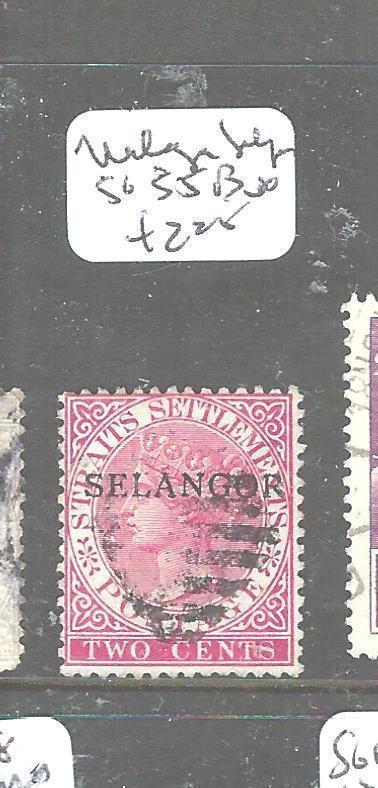 MALAYA SELANGOR (P2704B) QV 2C  SG 35B  VFU