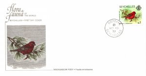 Seychelles, Worldwide First Day Cover, Birds