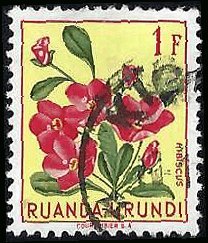 RUANDA-URUNDI   #122 USED (2)