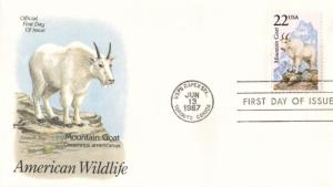 #2323 Mountain Goat Artcraft FDC