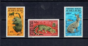 AFARS & ISSAS - 1973 INDIGENOUS ANIMALS - SCOTT C94 TO C96 - MNH