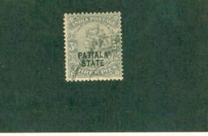 NABHA  INDIAN STATE 72 USED BIN $0.60