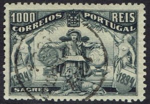 PORTUGAL 1894 HENRY 1000R USED