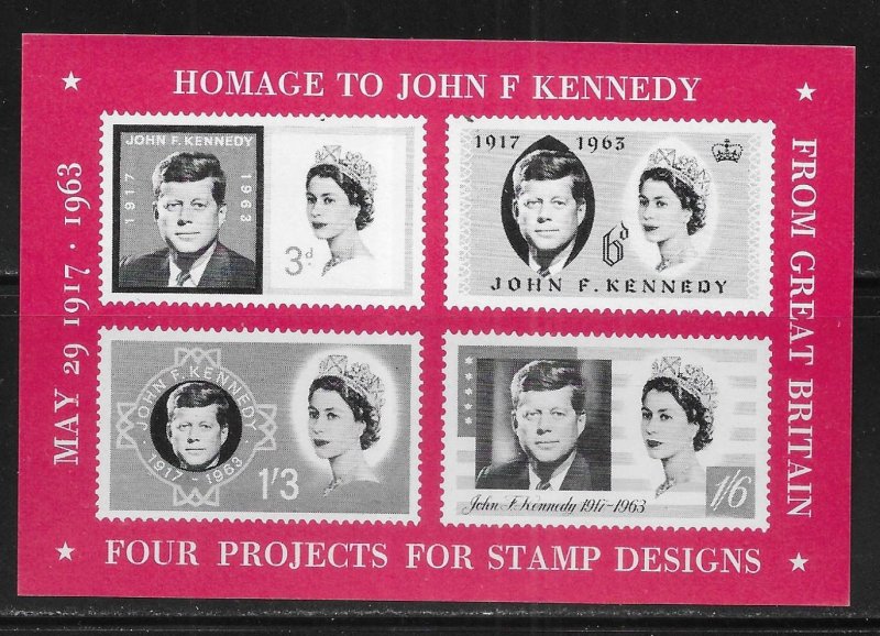 Great Britain Kennedy Show Sheet