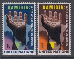 UN New York 263-264 MNH VF