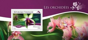 2014 TOGO MNH. ORCHIDS. Yvert&Tellier Code: 944  |  Michel Code: 6400 / Bl.1097