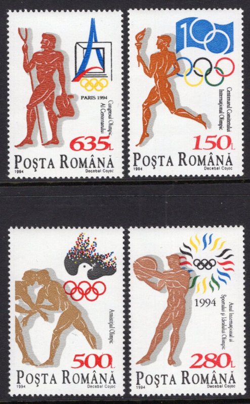 Romania 3930-3933 MNH VF