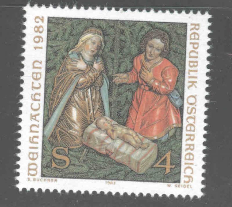 Austria Osterreich Scott 1228 MNH** 1982  Christmas stamp