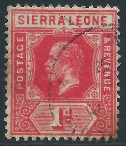 Sierra Leone, Sc #104, 1d Used