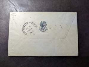 1924 USA Airmail Cover San Francisco CA to New York City NY