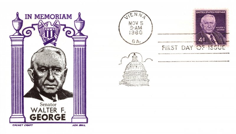 United States, Georgia, First Day Cover