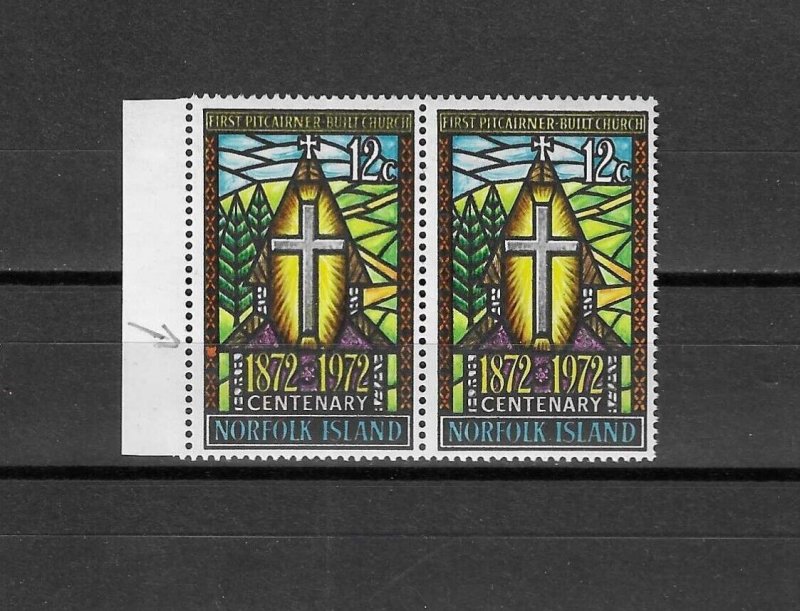 NORFOLK ISLAND 1972 SG 128v MNH