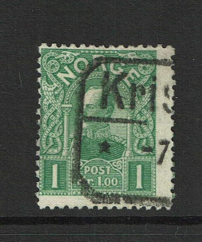 Norway SC# 67, Used, Hinge Remnant - S9384