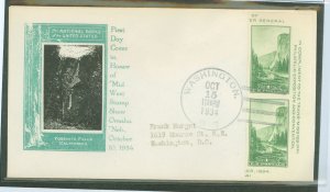 United States #751 On Cover