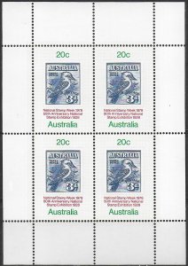 1978 Australia National Stamp Week MNH Michel n. blook 4