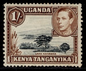 KENYA UGANDA TANGANYIKA GVI SG145a, 1s black & brown M MINT.