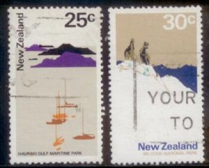 New Zealand 1960  SC# 454-5 Used L189