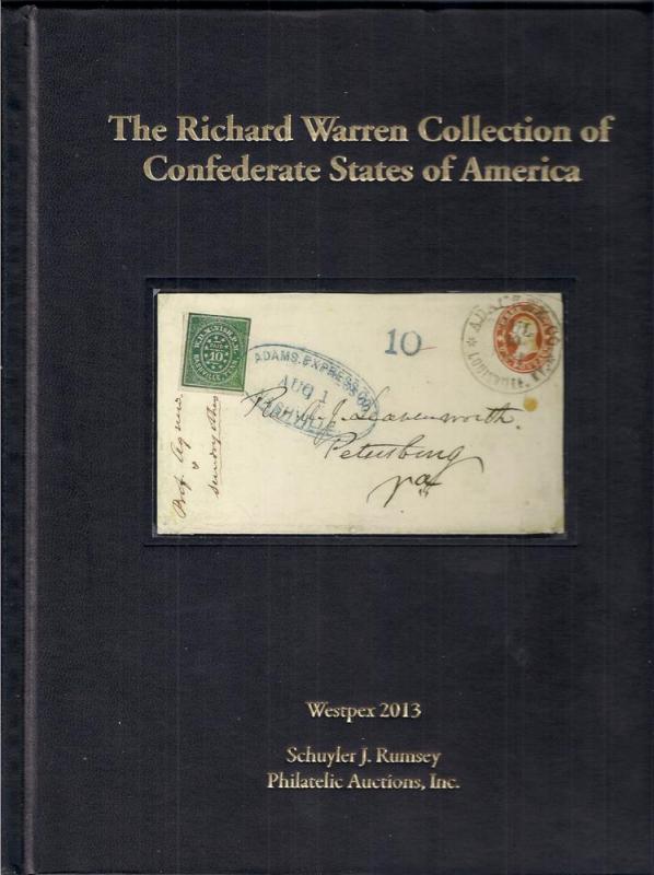 AUCTION CATALOG: Schuyler Rumsey #53 Warren CSA HARDCOVER