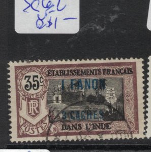 French India SC 62 VFU (6fga) 