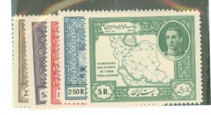 Iran #910-4 Unused Single (Complete Set)