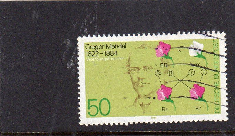 Germany 1984   Gregor Mendel used