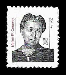 PCBstamps  US #3432  76c Hattie Caraway, perf. 11.5x11, MNH, (33)