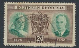 Southern  Rhodesia  SG 70 Fine Used 