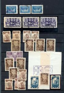 Poland 1940s Used Stock Accumulation (Appx 80 Items) (DD182