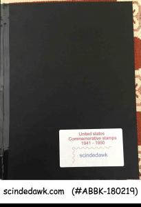 USA UNITED STATES - 1941-1950 COMMEMORATIVE STAMPS IN A BOOKLET