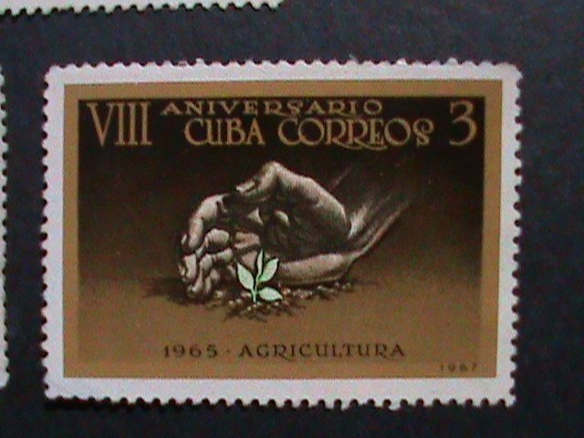 ​CUBA-1967 VERY OLD CUBA STAMPS- 8TH ANNIVERSARY-REVOLUTION USED-VERY FINE