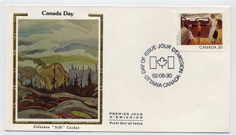 Canada First day cover #960, Canada Day