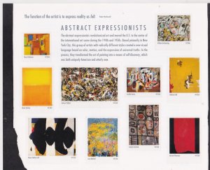 US Sheet 4444, MNH - Abstract Impressionists
