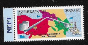 Azerbaijan 2003 Baku Tbilisi Ceyhan Oil Pipeline Sc 749 MNH A2359