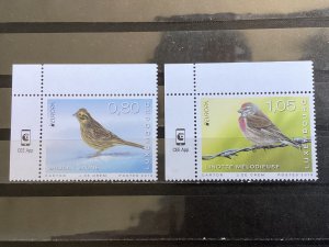 Luxembourg / Luxemburg - Postfris/MNH - Complete set Europa, Birds 2019