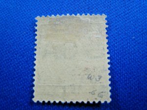 SAINT LUCIA 1916  -  SCOTT # 66a  -   MH  (Hs17)