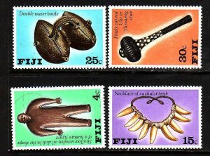 Fiji-Sc#389-92- id9-unused NH set-Artifacts-1978-