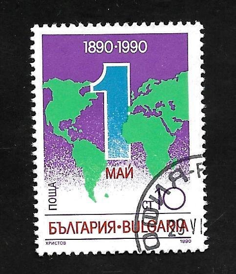 Bulgaria 1990 - U - Scott #3536