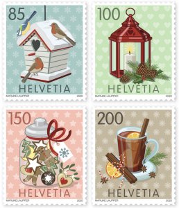Scott #1788-91 Christmas - Wintery Momments MNH