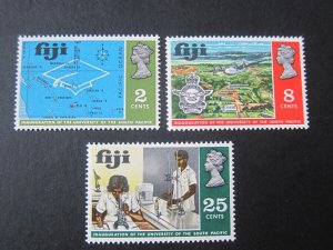 Fiji 1969 Sc 283-285 set MNH