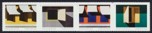 ​(J) USA #5594-5597 Emilo Sanchez Full Strip Set of 4  MNH