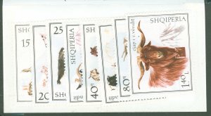 Albania #1127-34  Single (Complete Set)