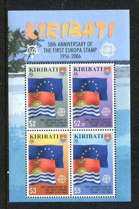 Kiribati 887a, MNH, 50th Anniversary of Europa Stamps 2006 SCV-$22.0. x27849