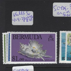 Bermuda Shells SC 419-22 MNH (6grp) 