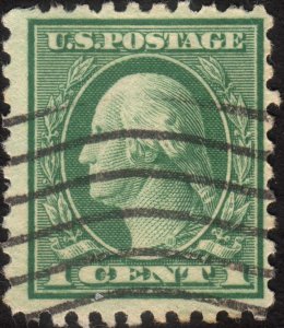 1921, US 1c, George Washington, Used, Sc 543