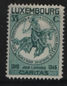 LUXEMBOURG B61 MINT HINGED