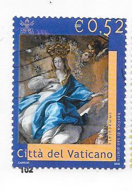 Vatican City #1209 52c Painting  (U) CV$1.10